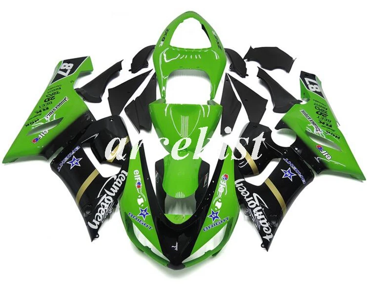 Новый комплект обтекателей для мотоцикла из АБС пластика подходит kawasaki Ninja ZX6R 636