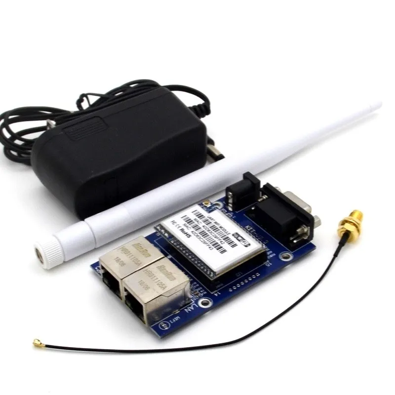 1 комплект HLK-RM04 RM04 Uart серийный порт для Ethernet WiFi беспроводной модуль с адаптером |