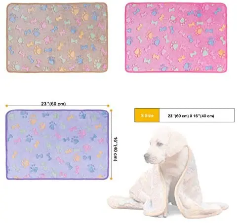 

Warm Pet Blanket Sleeping Beds Cover Mat Dog Pads Sleeping Bed Cover Mat For Small Medium Dog Cat Beds Mat Soft Coral Fleece