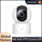 Фотоаппарат Xiaomi Mi 360  PTZ, горизонтальный угол, 1080P, инфракрасное ночное видение, ии, обнаружение людей, для приложения MI Home