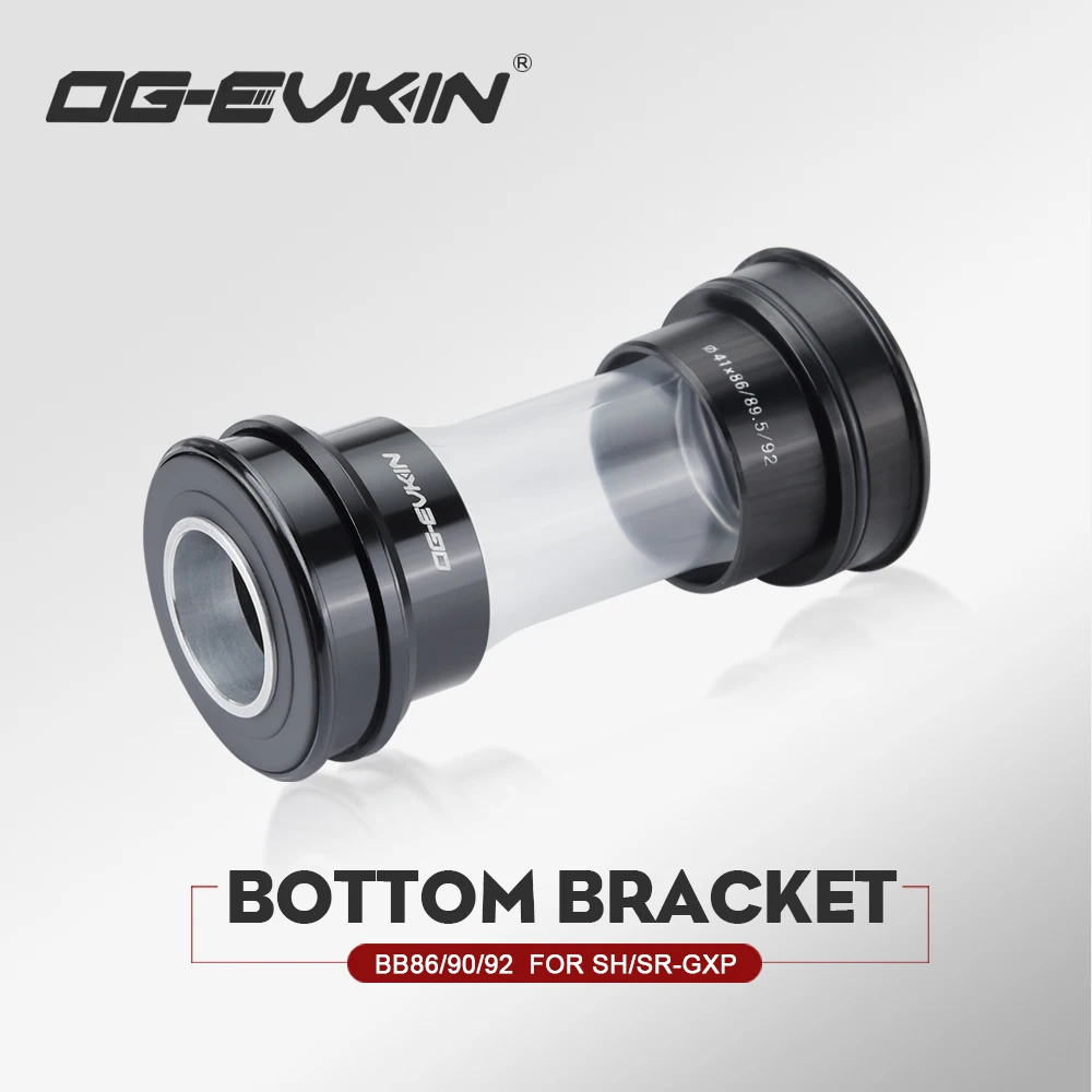 

OG-EVKIN BB-209 Press Fit Bottom Brackets For BB92 BB90 BB86 Frame Compatible Road Bike MTB 24mm 22mm GXP Crankset Universal