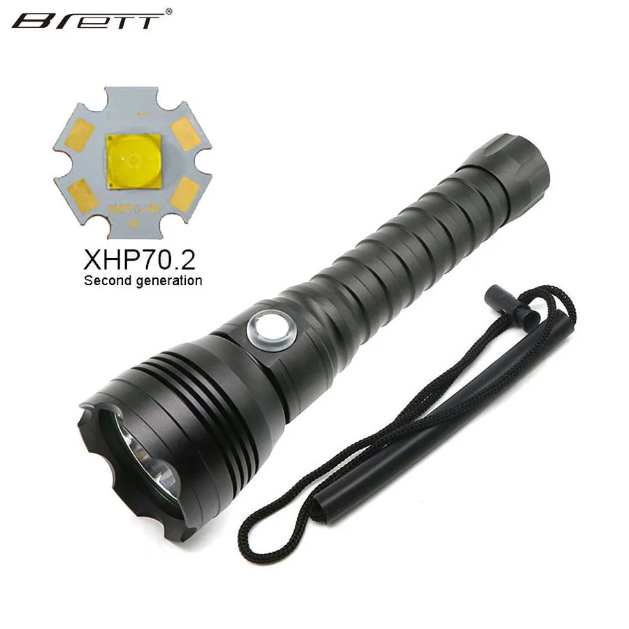 Вспышка для подводного погружения и светильник CREE XHP70.2 светодиодный 4000 люмен