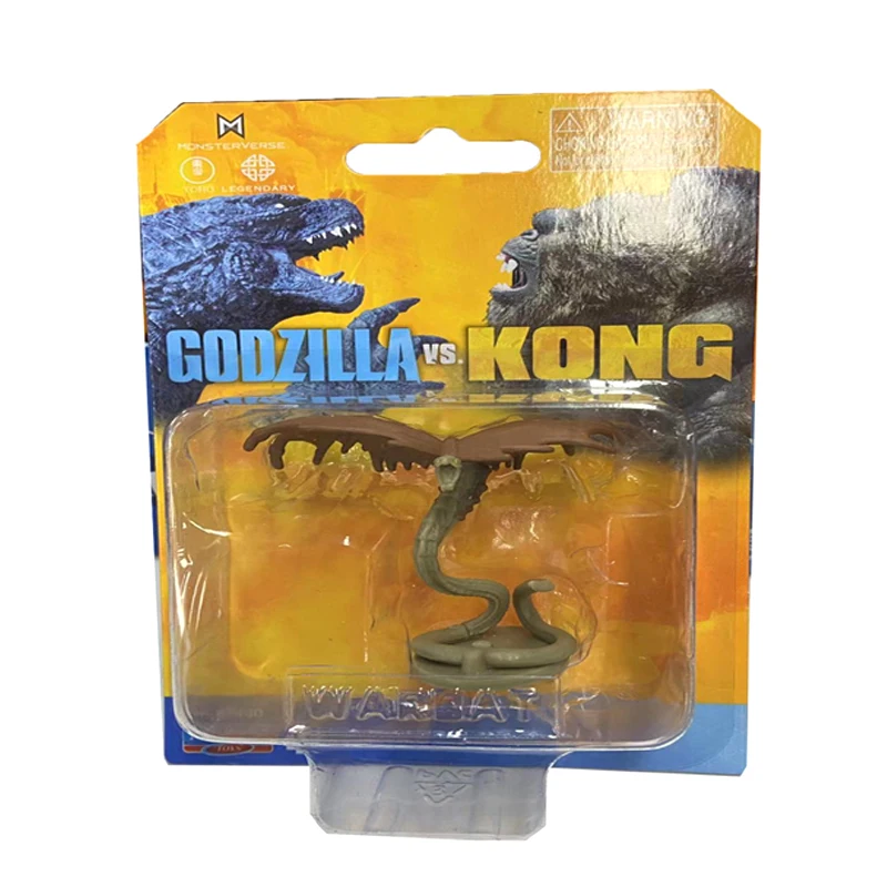

Godzilla Vs Kong 2021 Movie Serie 6 Fluiten Snake Mammuthus Primigenius Pvc Action Figurine Collectible Model Toy Birthday Gifts