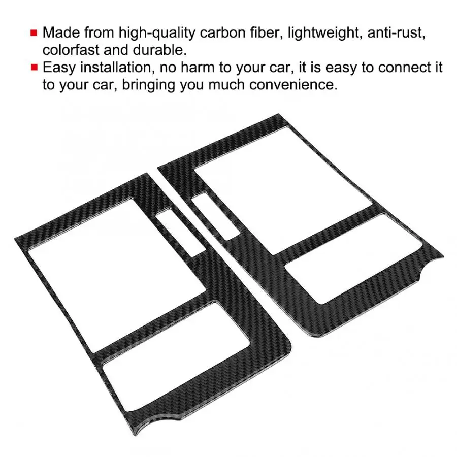 Обшивка вентиляционного отверстия кондиционера из углеродного волокна левый