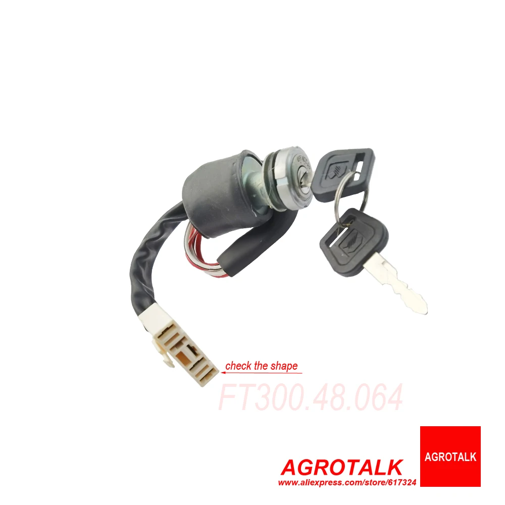 Ft300.48 064/rk754.48b. 031 переключатель игр для трактор Foton Lovol FT304 FT454 / RC304 RC454|switch rubber|switch for