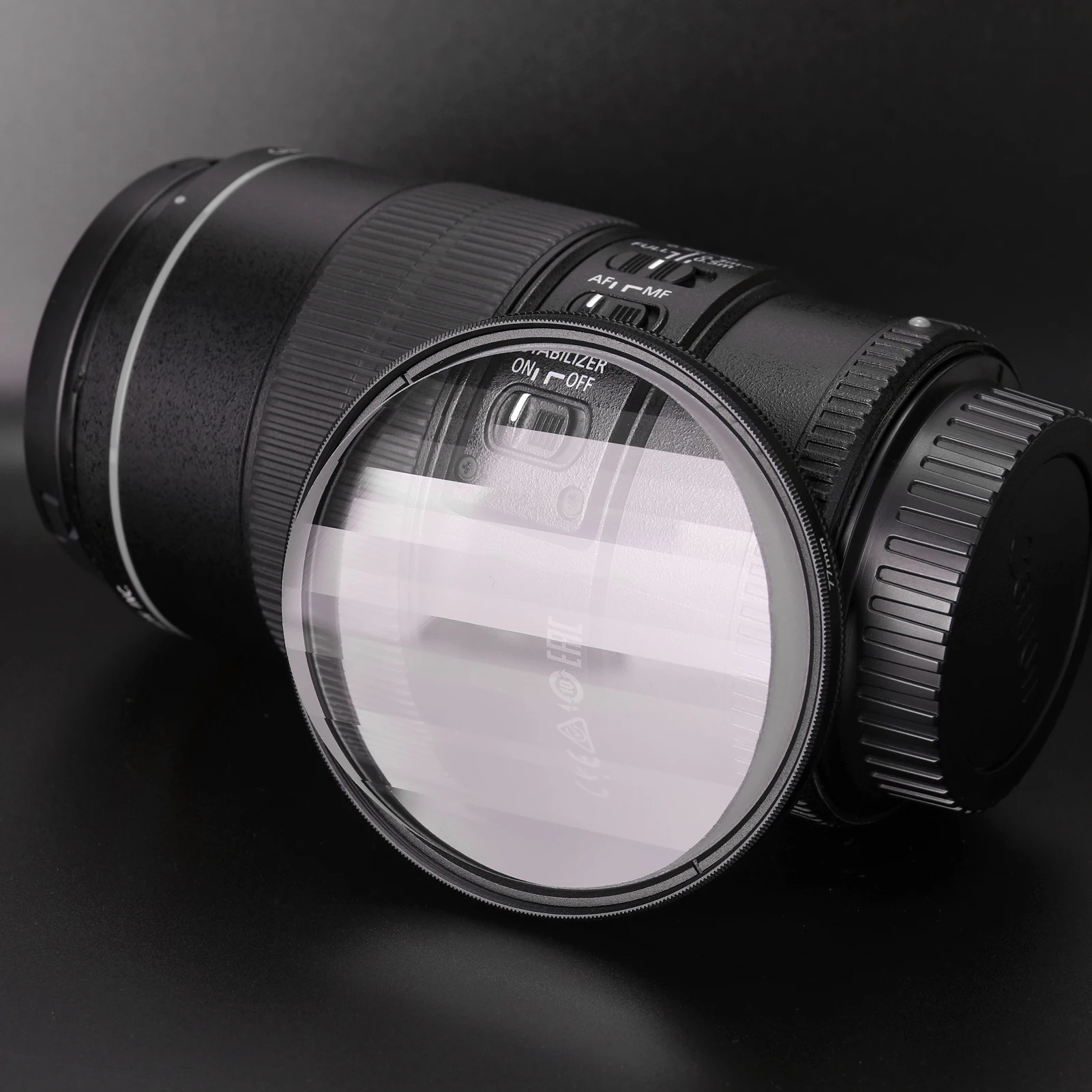 

72 мм внутренний диаметр линейный стеклянный призматический фильтр для камеры размытый съемный реквизит для съемки пленки и телевизора SLR А...