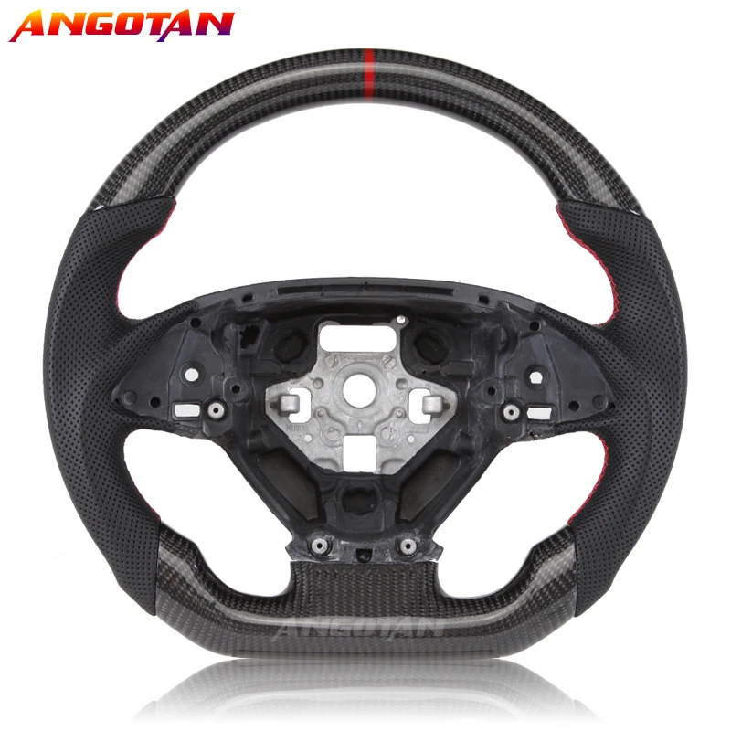 

Carbon Fiber Steering Wheel Volante Fit For Chevrolet Corvette C6 C7 2011 2012 2014 2015 2016 2017