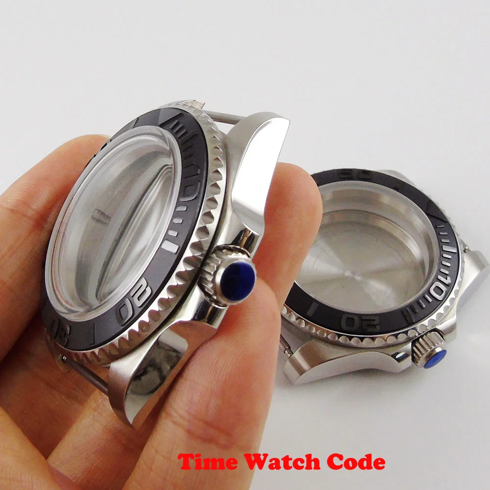40 мм нержавеющая сталь мужские части корпуса часов подходят для NH35 NH36