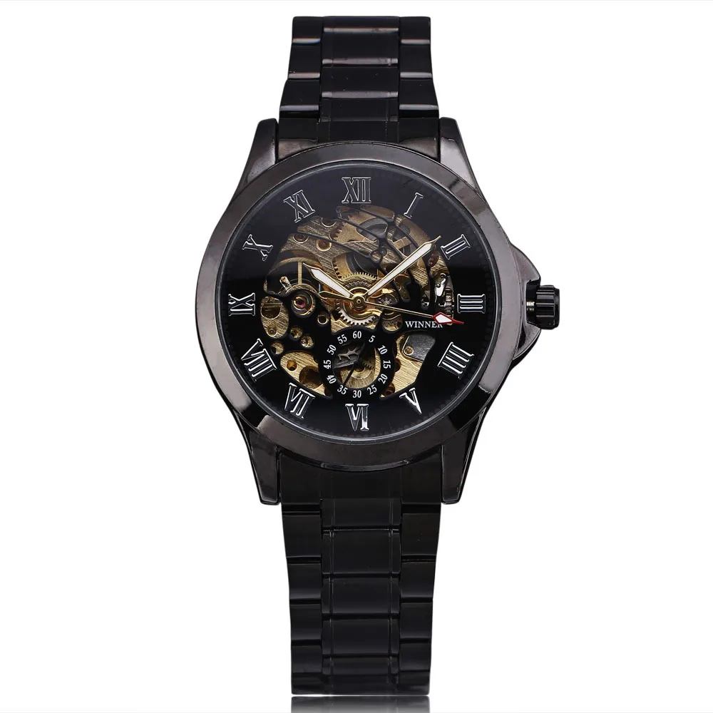 Часы наручные WINNER Мужские автоматические роскошные элегантные механические