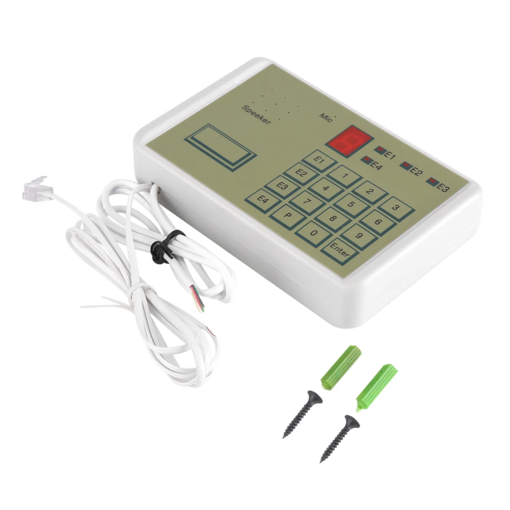 Автодозвон проводной с голосовым оповещением система охранной сигнализации для