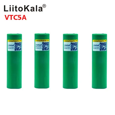Литокала Max 40A Pulse 60A оригинальный аккумулятор 18650 VTC5A 2600mAh высокой емкости для разряда.