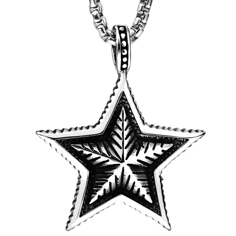 Цепочка из нержавеющей стали серебряного цвета ожерелья для мужчин подвески со