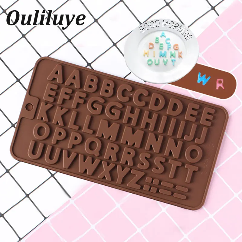 Торт русский алфавит силиконовая формочка Инструменты для декорирования DIY