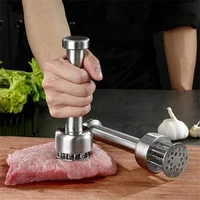 304 stainless steel meat tenderizer durable 21 ultra sharp needle blade tenderizer for steak beef steak kitchen cooking tools