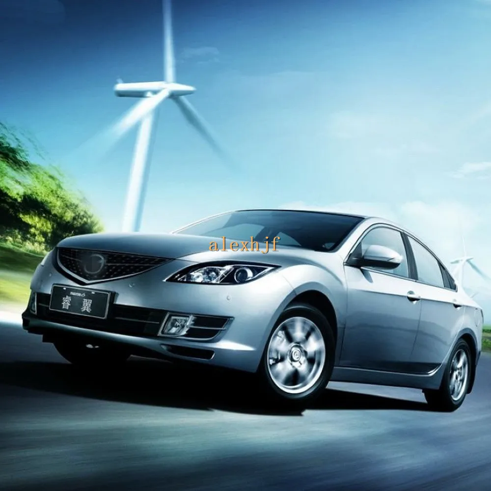 Зеркало заднего вида Varthion для Mazda 6 Rui wing большое поле зрения синее зеркало