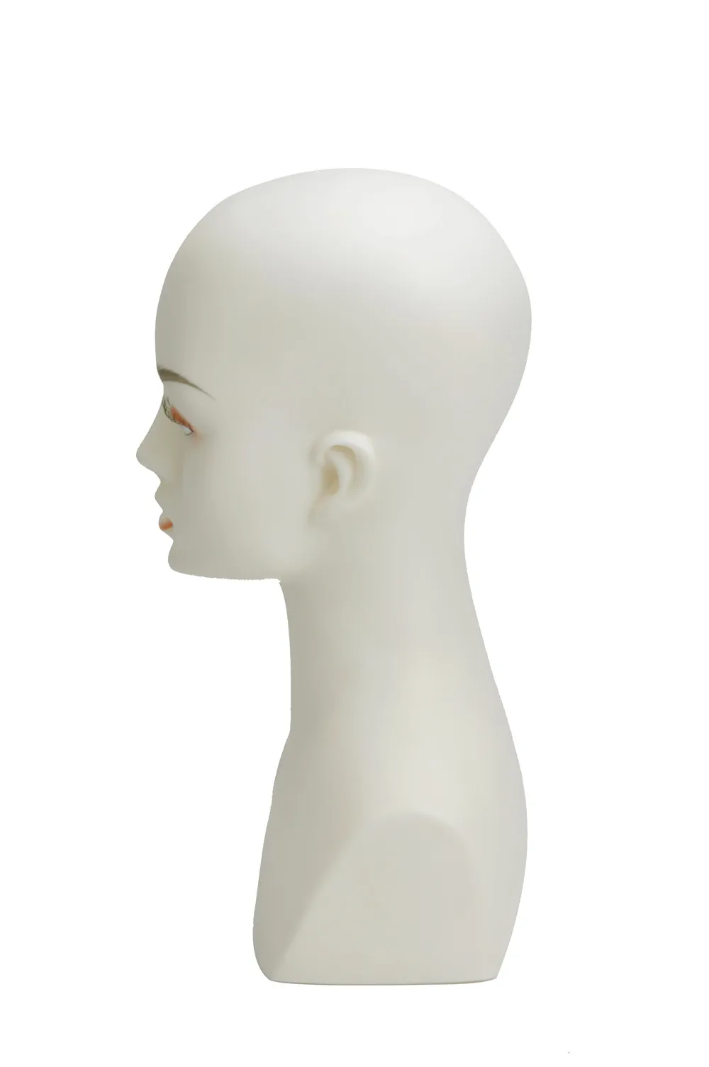 15 &quotвысокий ПВХ пластиковый манекен голова манекена для ожерелья/крышки/парик