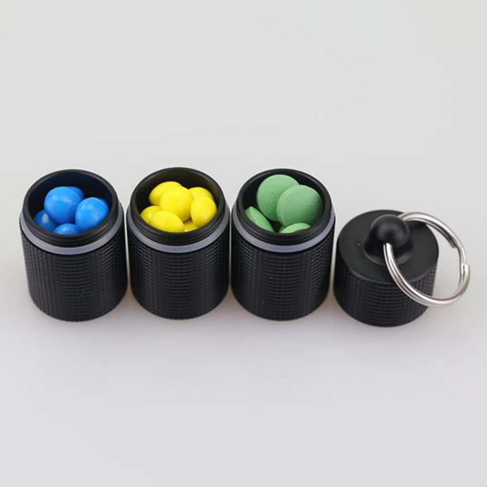 Portable 3-Grid Waterproof Mini Pill Case Box Bottle Outdoor Emergency Gear Medicine Tablet Dispenser Container | Красота и здоровье