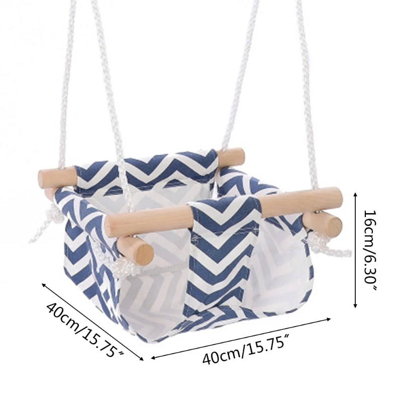 

Indoor and Outdoor Hanging Chair Baby Swing Cloth Pocket Baby Swing Parent-child Interaction