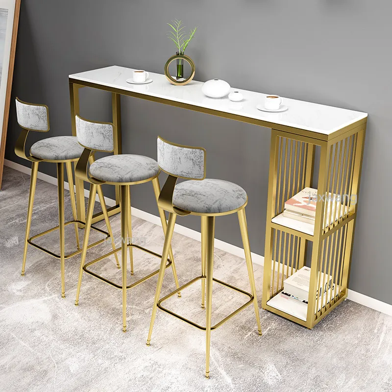 Бесплатная доставка простой золотой барный стул спинка высокие табуреты красные