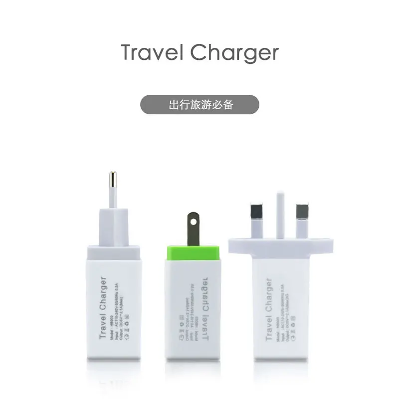 Зарядное устройство USB с Европейской/американской вилкой Quick Charge 3 0 для телефона