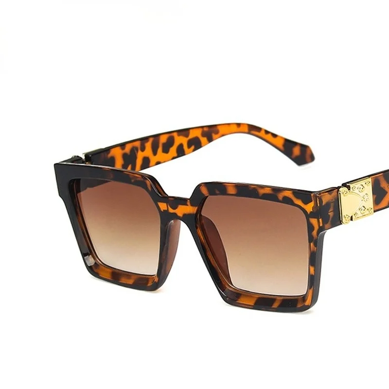 

Square Sunglasses Wide Side Oversized Sunglasses 2021 New Fashion Trend Sunglasses Women