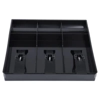 cash drawer register insert tray replacement 3 bills 3 coins for storage box new
