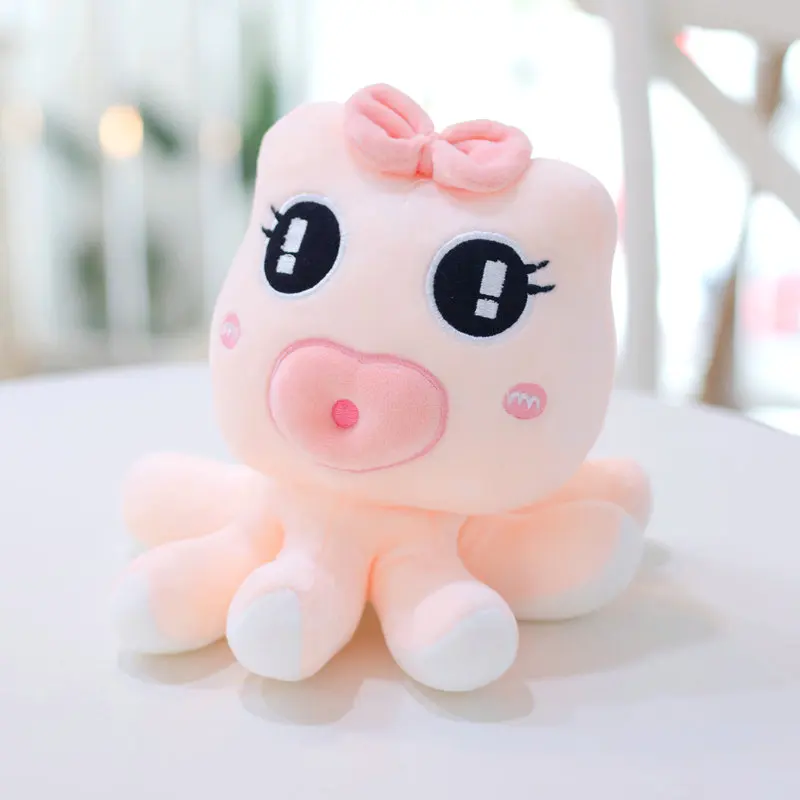 Нагрудник для маленьких осьминог плюшевые игрушки 20 см Симпатичные мягкие