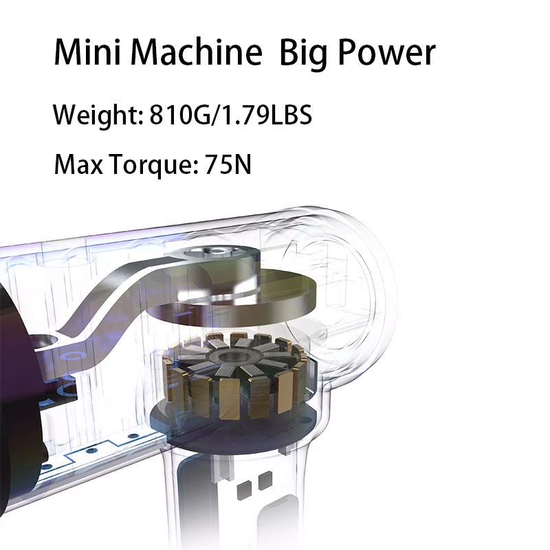 Массажный пистолет на тыльной стороне Лимфодренажный массажер для тела боли