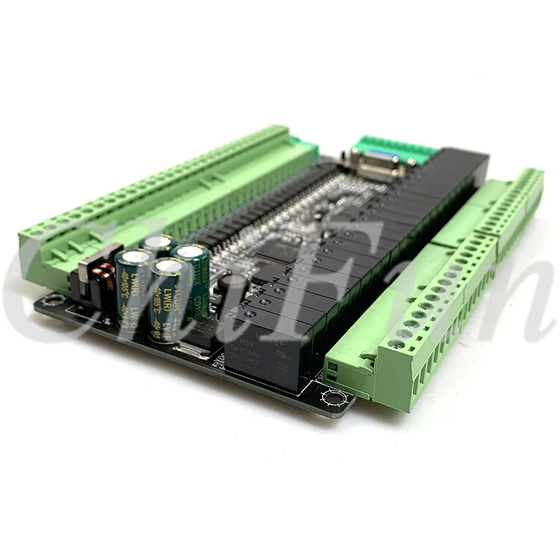 Высокоскоростная плата промышленного управления PLC FX3U 48MR/40MR 24 входа релейного