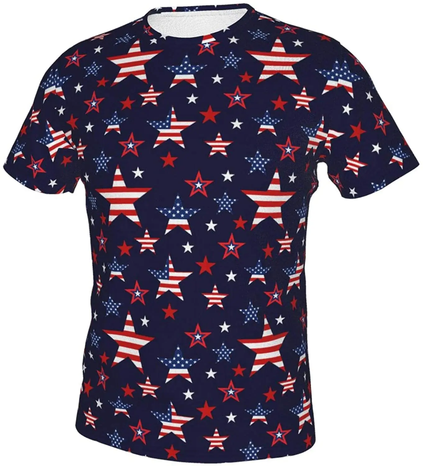 

T Shirt For Men Clothing Printed Shirts Graphic Tee American Stars Novelty Oversized T-Shirt