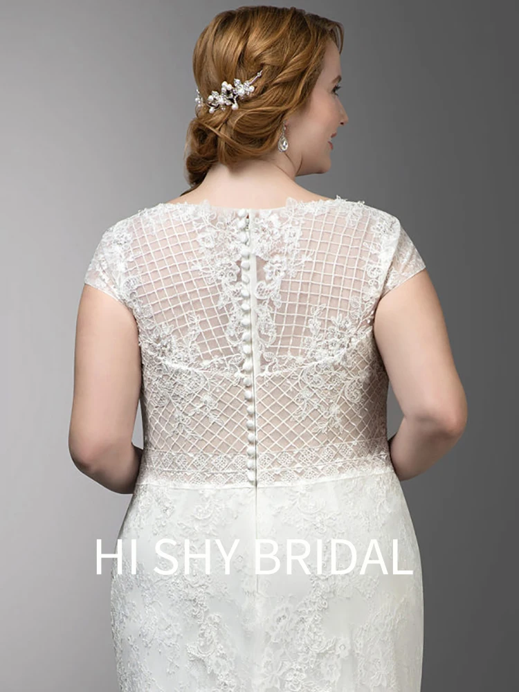 

Hi Shy Bridal 2021 New Luxury Lace Wedding Dresses Suitable for Every Bride Free Tailored Plus Size and Free Shipping