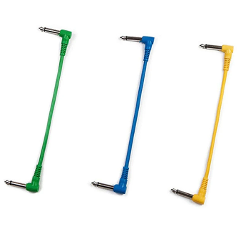 Соединительный кабель для гитары эффектов педали с прямоугольным штекером