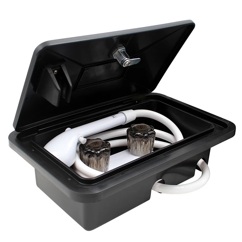 RV Автомобильная внешняя душевая коробка переключатель холодной и горячей воды