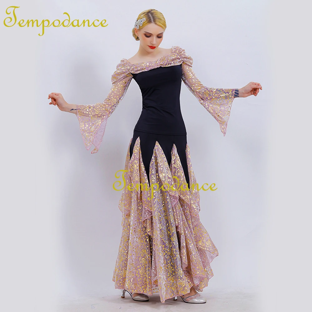 Новинка! Вальс платье Румба Стандартный Гладкий танец платья 2020 стандартное для