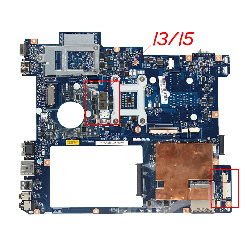 Материнская плата LA-6882P Y570 для ноутбука lenovo Y570, материнская плата PIQY1 LA-6882P GeForce GT555M, материнская плата протестирована