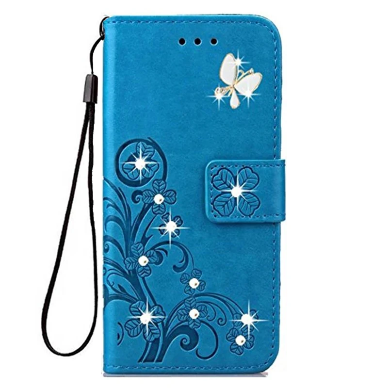 

Wallet Phone Cases for Oukitel U16 Max C4 K6000 U15 Pro U20 Plus U22 Flip 3D Diamond Flower Case Cover