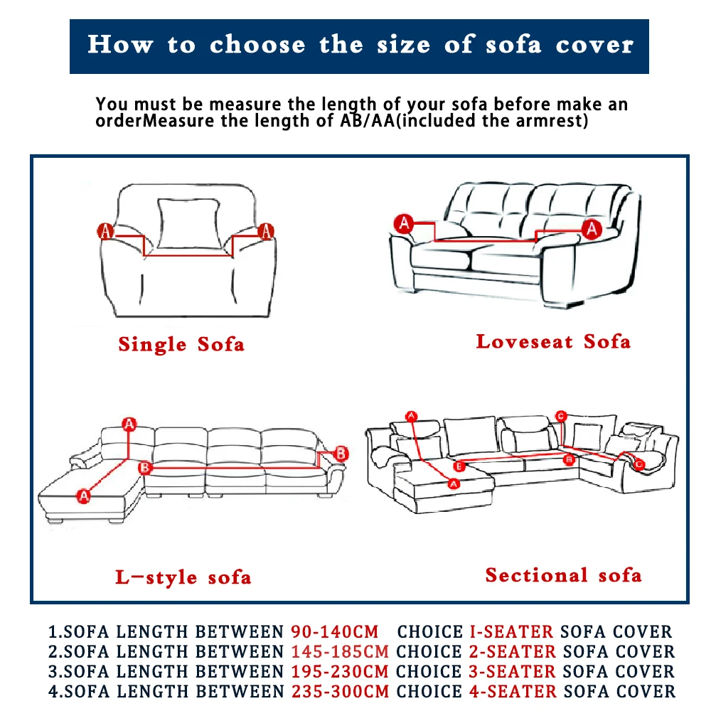 Claroom Solid Color Couch Cover L-shaped Sofa Dust Elastic for Living Room CE84# | Дом и сад