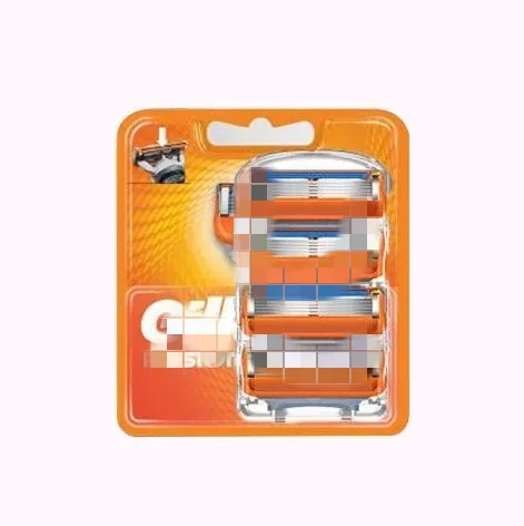 

4pcs/pack Shaving 5 Layers Razor Blades Compatible For Men Face Care or Mache 3