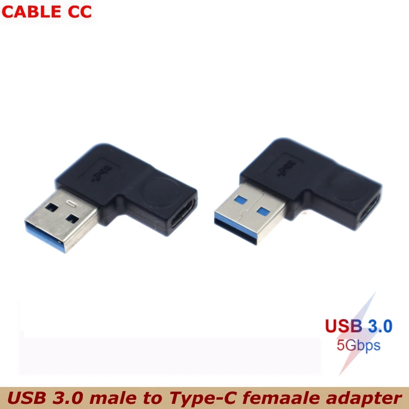 

Переходник с Type C на USB 3,0, с углом 90 градусов