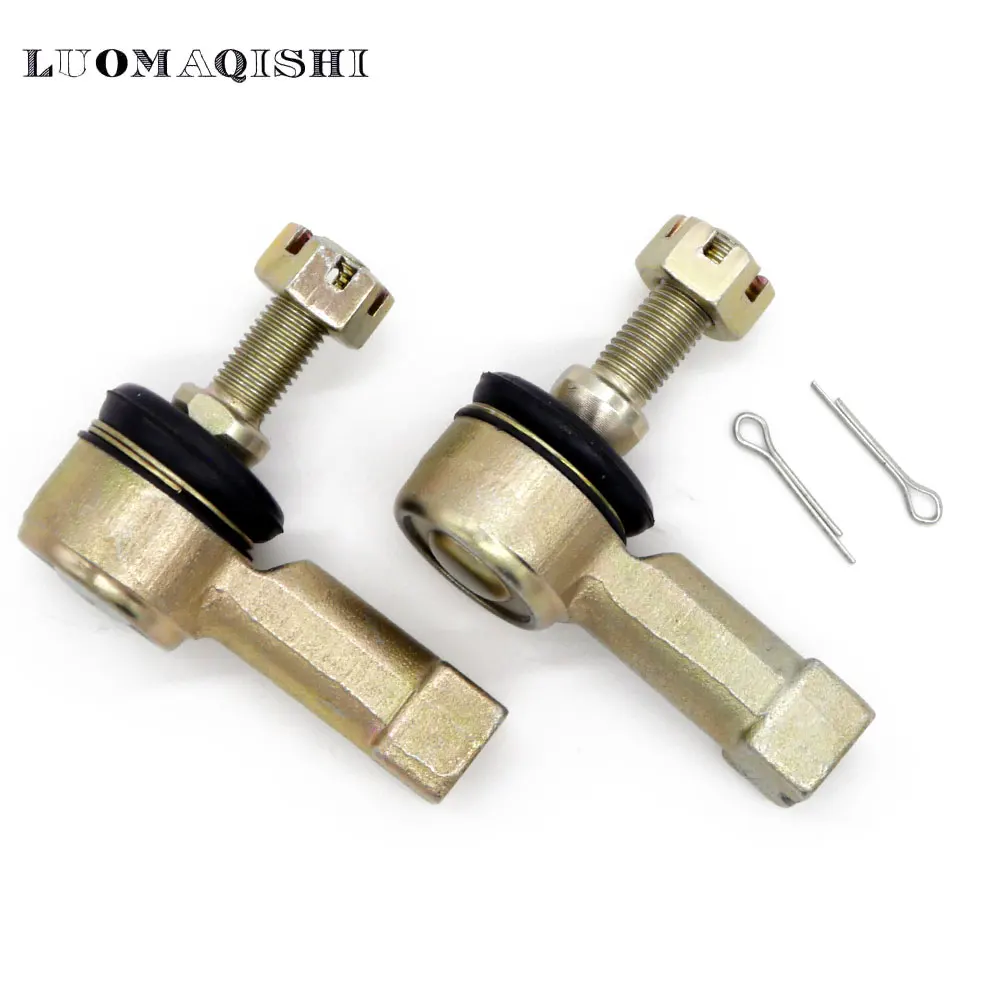 1 пара наконечников рулевой и правой ручки, подходит для Yamaha ATV YFM90 Raptor 2009-2013, запчасти для квадроциклов