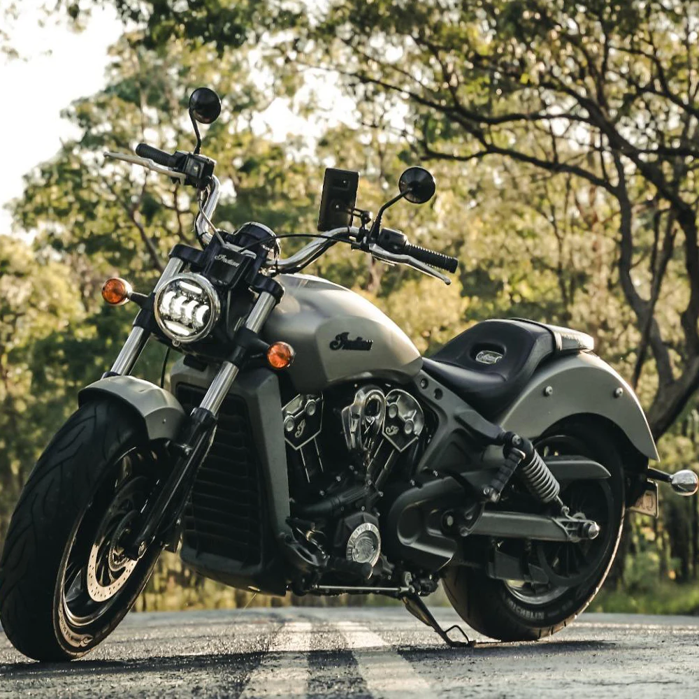 1 шт. работающего на постоянном токе 12 В в Мотоцикл 5 3/4 дюйма фары H4 40 Вт H/L луч