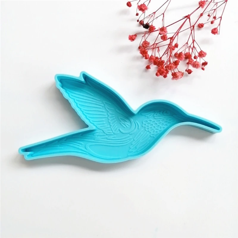 

Birds Coaster Epoxy Resin Mold DIY Crafts Home Decoration Cup Mat Silicone Mould