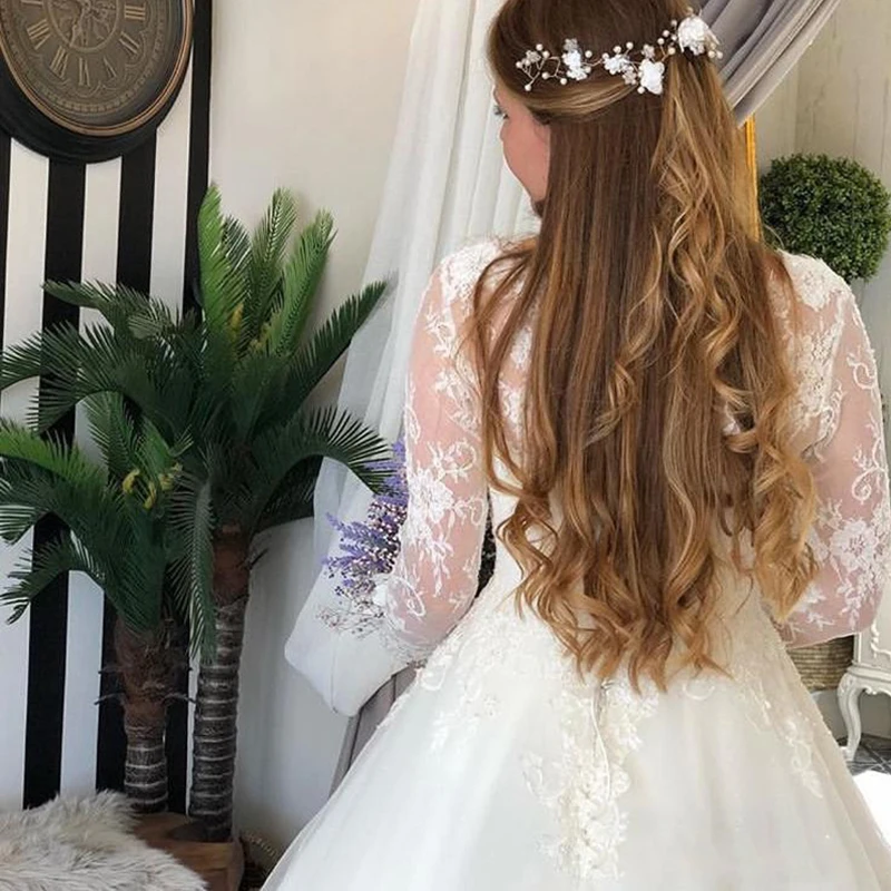 Бальное платье Свадебные платья свадебное новинка для женщин одежда с длинным