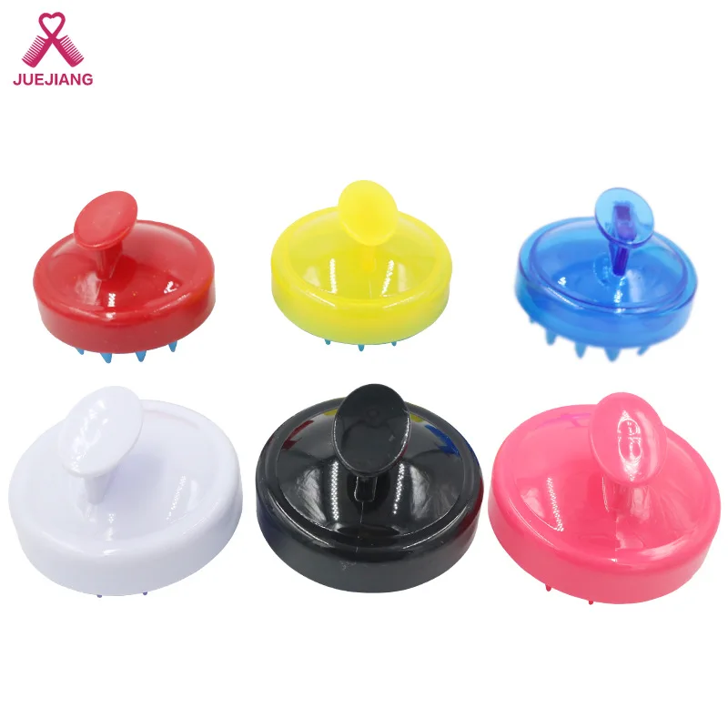 

6 Colors Hot Silicone Massage Hair Comb Scalp Massager Shampoos Massage Comb Women's Hair Brush Shower Bath Comb Hairdressing