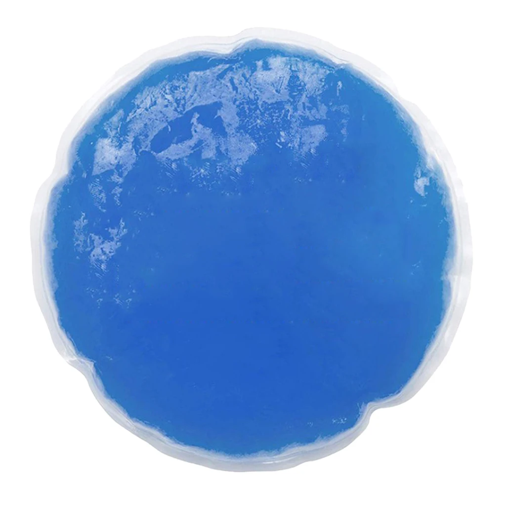 Круглый многоразовый удобный гелевый пакет для льда горячей и холодной воды