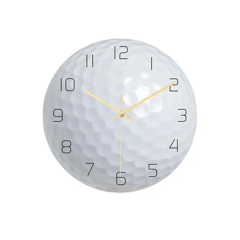 

Basketball Design Clock Wall Clock Mute Movement Decorative Wall Decor Silent Clock For Living Room Bedroom Home Decorations