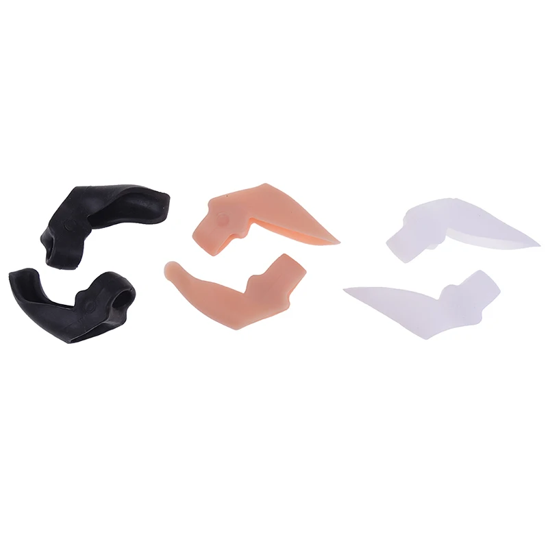 Separador de juanete de Gel de silicona, esparcidor de dedo gordo del pie, alivia el dolor de pie, corrector de coj&iacute;n, corrector de Hallux Valgus, 1 par-4