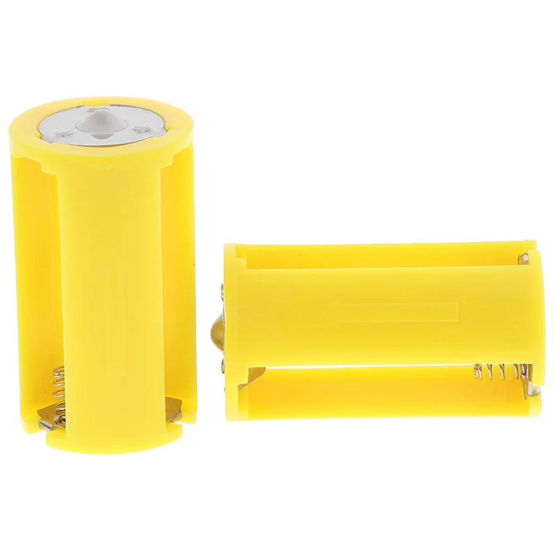 2 шт. 3 АА в D Размер держатель батареи конвертер адаптер переключатель