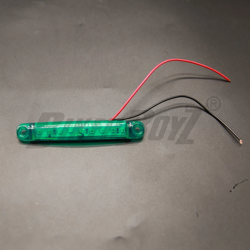 10 шт 12V/24V 9SMD светодиодные фары для грузовиков габаритный фонарь с изображением
