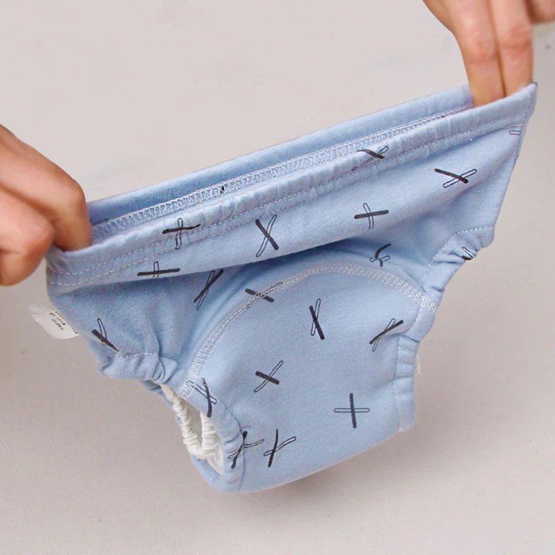 Baby Potty Training Pants Toilet Diapers Infant Toddler Nappies Cover for Boys Girls Reusable Washable Cotton Underwear Panties |